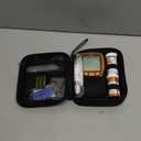 Official Blood Total Cholesterol Test Kit, 5 in 1 Triglycerides Test Kit Professional Grade Quick Blood Lipid Analysis Meter with 10 Cholesterol Test Strips for Home use