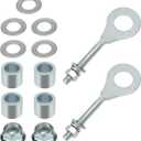 14mm 325mm Mini Bike Rear Axle + 225mm Front Axle Kit Compatible with Coleman CT200U Mini Bike 196CC 200CC 6.5HP Engine Gas Powered Powersports Accessories Parts 15mm Chain Adjuster