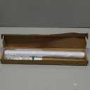 Closet Rods for Hanging Clothes, 17 to 28 Inch Heavy Duty Stepless Adjustable Closet Hanging Rod, 1.3 Inch Diameter Metal Closet Rod for Wardrobes Laundry Bedroom RV, White