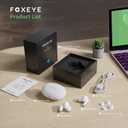 Wireless Earbuds, Bluetooth 5.3 Earbuds Stereo Bass, Bluetooth Headphones in Ear Noise Cancelling Mic, 30 Hour Playtime, USB C Mini Charging Case Ear Buds, 10mm Drivers with Big Bass (White)