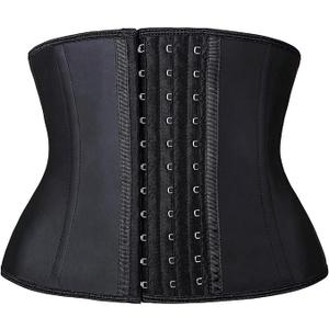 YIANNA Waist Trainer for Women Latex Underbust Waist Cincher Corset Sport Girdle Hourglass Body Shaper, Size XL