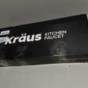 KRAUS Bolden Commercial Style 2-Function Single Handle Pull Down Kitchen Faucet in Spot-Free Brushed Brass, KPF-1610BB
