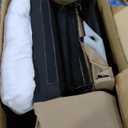 GarveeHome Oversized Recliner Chair - PU Leather Manual Recliner for Adults, Lazy Chair with 1.5X Sponge Comfort Arm and Back for Living Room, Bedroom