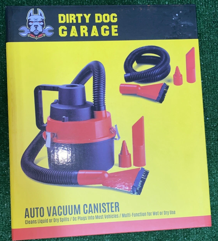 Dirty Dog Auto Canister Vacuum