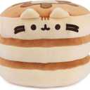 GUND Pusheen The Cat Pancake Squisheen Plush, Squishy Toy Stuffed Animal for Ages 8 and Up, Brown, 6 (Multicolor)