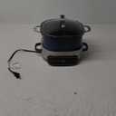 Ninja MC1101 Foodi Everyday Possible Cooker Pro, 8-in-1 Versatility, One-Pot Faster Cooking Replaces 10 Tools, Family-Sized Capacity with Adjustable Temp Control, 6.5 quarts, Midnight Blue