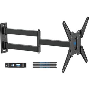 Mounting Dream Long Arm TV Wall Mount for Most 26-65 Inch TVs, 30 Inch Long Extension TV Mount Swivel and Tilt, Full Motion Wall Mount TV Bracket Fit Max VESA 400x400mm,Up to 99 lbs, MD2286-M