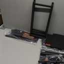 LASZOLA 5 Drawer Narrow Dresser Slim Cabinet Skinny Storage Tower Chest, Ideal for Small Spaces Bathroom Bedroom, Between Washer and Dryer, Lightweight Mobile on Wheels, Sturdy Fabric Drawers, Brown (29.5-33.5 inch)