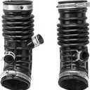 Engine Air Intake Hose Tube, Left and Right Side Compatible With Infiniti Vehicle EX35 2008-2012 G35 2007-2008 3.5L V6 Replace# 16576-JK20A 16576-JK21A 16576-JK21B(2PCS)