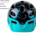 Kids Helmet, SIFVO Kids Bike Helmet Boys and Girls Bike Helmet with Cool Visor Helmet for Kids 5-14, Kids Bike Helmets Youth Bike Helmet Adjustable & Lightweight Size: Medium: 19.69"-22.44"(50-57cm)