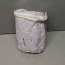 Mk Collection Solid Pleated Bed Skirt (White, Full)