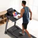 Miden Treadmill Desk Attachment, Universal Laptop Desk for Walking Treadmill, Ergonomic Workstation for Home Office Walking Pad, Notebook/Tablet Stand for Handlebars up to 36", Walk While You Type!