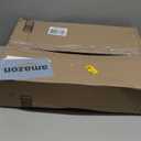 qiqee Auto-pop up 50 Packs Bakery Box With Window 8x8x2.5 inch Brown Pie Boxes Pastry