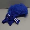 Zhanmai 5 Layered Tutu Skirt for Kids Tulle Tutu Skirt with Tube Socks Princess Runners Costumes Cosplay for Girls Kids (Dark Blue)