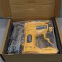 Cordless 2" Brad Nailer Compatible with Dewalt 20V Battery (No Battery), 2-in-1 Electric Nail Gun/Staple Gun, 18 Gauge Nail Gun Battery Powered with 1000 Nails for Wood Carpentry