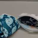 ALVABABY Baby Swim Diapers 2pcs Reuseable Washable & Adjustable for Swimming Lesson & Large Size Baby Boy ZSW18-21 (02marine Animal Large)