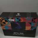 Boifun 17.5" Portable TV/DVD Player Combo with 15.6" Large HD Swivel Screen, Digital TV ATSC Tuner, Built-in Battery, Support HDMI in/USB/Micro SD/AV Out and Multiple Disc Formats, Black