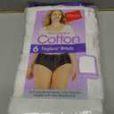 Hanes womens High-waisted Briefs Panties Pack, Lightweight Moisture-wicking Underwear, 6-pack, Size 5