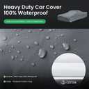Waterproof Riviera(1966-2000) Car Cover with Breathable Vents, [2025 Upgrade] Premium Covers with Cotton Liner and Zipper Door, Sun Rain Snow Dust Uv Protection.(Gift with Towel)