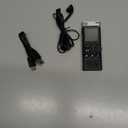 Professional 264GB WUCOTC Digital Voice Recorder  Voice Activated Recorder for Lectures Meetings  18000 Hours Recording Device with Playback, MP3 Player, Password Protection, Variable Speed, Black