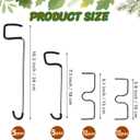 30 PCS Fruit Tree Branch Puller, Mixed Style M Shape and Hose Wrapped 20 M 3.9'' and 5.1'', 10 Fruit Tree Limb Spreader 10'' and 7.1'' Tree Limb Spreader for Branch Bending Shaping Open Angle Pull