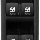 Power Window Switch Driver Side Replace 6BZ27LXHAA Compatible with Jeep Compass 2017-2021 Front Left Driver Side Power Window Master Switch