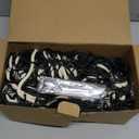 BlcTec Halloween Decorations Outdoor Huge Spider Web Decorations, 19.7ft x 14.7ft Sturdy Lighted White Spider Web with 250 LED Purple Orange Lights, 8 Modes, Timer, Waterproof for Outdoor Decor