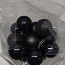 30pcs Christmas Ball Ornaments, 2.36" Shatterproof Tree Decorations, Perfect Hanging Ball for Indoor/Outdoor Holiday Christmas Party Decor (Black)