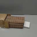 UNISHADES Bamboo Roman Shades w/Valance, 35.5" W × 64" H, BDP-Driftwood