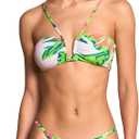 Maaji Women's Standard V Wire Bandeau (Open White), Small
