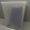 IRIS USA Dog Food Storage Container, Up to 54 lbs, Navy/Pearl, Made in USA