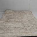 Living Room Rugs 10x14: Washable Moroccan Geometric Boho Rug Farmhouse Non Slip Stain Resistant Large Rug Low Pile Soft Carpet for Bedroom Dining Room Kids Room (Beige,10x14)