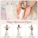 2 x Retirement Gift for Woman 2025 - Happy Retirement Gifts for Teacher Coworker Nurses Boss Mom Grandma Sister Retirees Women Retirement Party Decorations