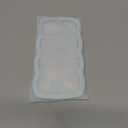 Aitipy for iPhone 13 Pro Max Case, Wavy Frame Cute Ribbon Bowknot Pattern Aesthetic Transparent Back Soft TPU Shockproof Phone Case for Women Girls, Blue