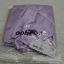 Zeagoo Women Stain Silk Skirts Mini Casual Skirts High Waisted Zipper Skirt Split Skirt Skirts Purple, L