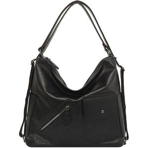 Retro-style tote bag, casual commuter shoulder bag, large capacity, simple and versatile tote bag