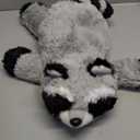 HyDren 18 Inch Raccoon Stuffed Animal 1.5 Lbs Weighted Soft Cuddly Realistic Raccoon Body Pillow Hug Sleeping Fluffy Plush Toys for Kids Birthday Gift Woodland Party Decor