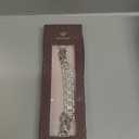 Wearlizer Compatible with Apple Watch Bands for Women 41/40/38/44/45/46/49/42mm, Dressy Fancy Bling Metal Chain Strap Pretty Designer Bracelet for iWatch Series 11 10 9 8 7 6 5 4 3 SE/Ultra 3 2 1 (Starlight)