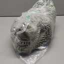 H.VERSAILTEX Sage Bathroom Rugs, Bath Mat Set of 2 Extra Thick Chenille Striped Pattern Shaggy Bath Rugs for Bath Room, Non Skid Bath Mats for Bathroom Floor (32 x 20 Plus 24 x 17 - Inches)