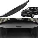 Cargo Cover for Kia Sorento 2016-2020 - Rear Trunk Security Shielding Shade - Black