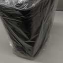 2 Pack 2.7 Gal Bathroom Trash Can with Lid, Automatic Trash Can Small Smart Garbage Can Touchless, Slim Motion Sensor Waterproof Plastic Trash Bins for Bedroom, Office, Kitchen, Toilet , Black