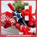 5 x MAPDTWO Cheerleader Ornament - Cheerleader Gifts - Senior Night Cheerleaders Gifts - Cheerleading Ornaments for Girls Teens, Cheerleaders Captain Team - 2 Layered Wood Christmas Ornament 2025