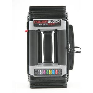 PowerBlock Elite EXP Adjustable Dumbbells, Sold in Pairs, Stage 1, 5-50 lb. Dumbbells, Durable Steel Build, Innovative Workout Equipment, All-in-One Dumbbells, Expandable with Expansion Kits