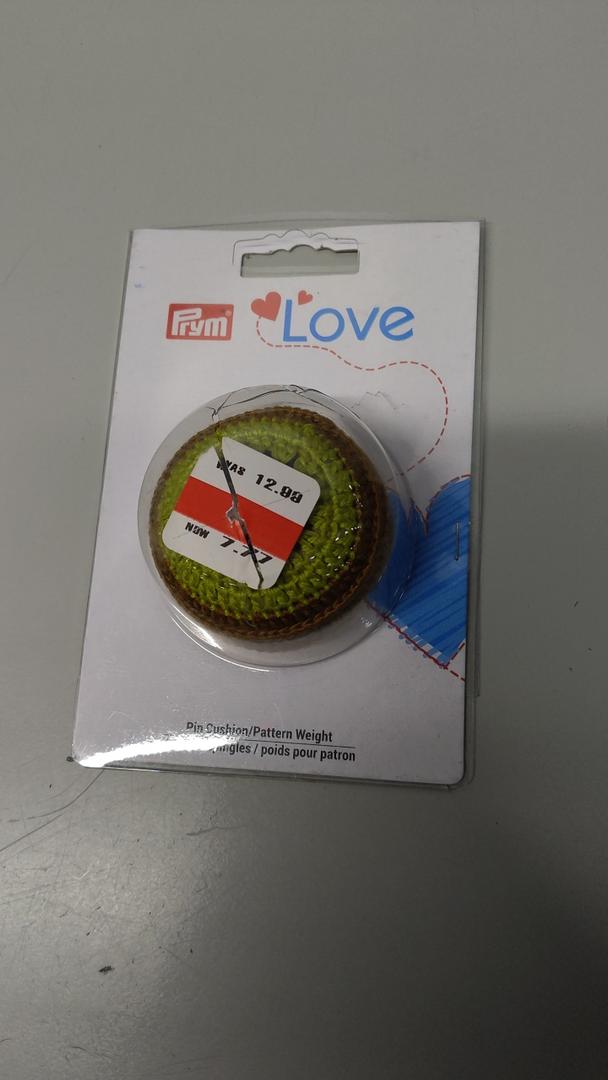 Prym Love Pin Cushion/Pattern Weig