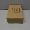 Eywamage Christmas Glass Flameless Candles with Remote, Flickering LED Pillar Candles Holiday Table Decor Gift Set of 3 (Red Truck)