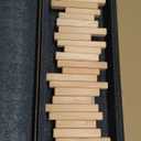 Wooden Coat Rack Wall Mounted Sticks Multi Rack Solid Handmade Natural Beech Wood Artwork with 7 Flip-Down Unique Modern Hooks for Coats Bag Hat Umbrella