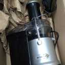 Juicer, 1200W Juicer Machine with 3" Feed Chute for Whole Fruits and Vegs, Dual Speeds Centrifugal Juice Extractor Maker with Heavy Duty Full Copper Motor, High Juice Yield, Easy to Clean, BPA-Free (Sliver)