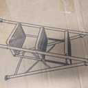 Step Ladder Foldable Folding Stool - for Home Adults Kitchen 3 Stepping Extension Tall Heavy Duty with Handrails - Closet Stepstool Stair Ladders Extendable Stepladder for Indoor House 600Lbs
