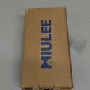 MIULEE Pack of 2 Corduroy Decorative Throw Pillow Covers 20x20 Inch Soft Boho Striped Pillow Covers Modern Farmhouse Home Decor for Sofa Living Room Couch Bed Cream White