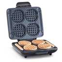 DASH Multi Mini Waffle Maker - Four 4” Waffle Molds, Nonstick Waffle Iron with Quick Heat-Up, Nonstick Surface - Perfect Mini Waffle Maker for Kids and Families, Just Add Batter